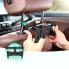 Фото #6 товара Samochodowy uchwyt do smartfona tableta mocowany do zagłówka czarny