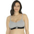 Kindly Yours Maternity Nursing Wire-Free Bralette Women 3XL Gray Cotton Pullover