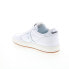 Фото #6 товара Saucony Jazz Court S70555-22 Mens White Leather Lifestyle Sneakers Shoes 9