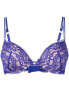 Фото #1 товара Versace - Lace Push-Up Bra (Blue) Women's Bra 38B 167960