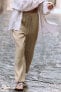 Flowing cropped trousers