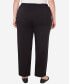 Plus Size Opposites Attract Average Length Sateen Pant