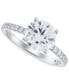 Фото #1 товара IGI Certified Lab Grown Diamond Engagement Ring (2-1/3 ct. t.w.) in 14k White Gold