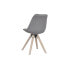 Фото #3 товара Обеденный стул DKD Home Decor полиэстер Темно-серый Дуб (48 x 44 x 84 cm)