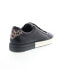 Ziera Rory ZR10147C22LE Womens Black Wide Leather Lifestyle Sneakers Shoes