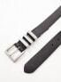 Фото #3 товара AllSaints 30mm leather belt in black