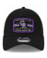 Фото #3 товара Men's Black Colorado Rockies Property Trucker 9TWENTY Snapback Hat