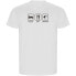 Фото #1 товара KRUSKIS Sleep Eat And Smash ECO short sleeve T-shirt