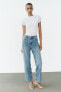 Z1975 STRAIGHT HIGH-WAIST ANKLE-LENGTH JEANS