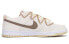 【定制球鞋】 Nike Dunk Low 字母 解构 高街 低帮 板鞋 男款 棕褐色 / Кроссовки Nike Dunk Low DV0831-003