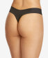 Фото #2 товара Hanky Panky 267516 Women's Eve Natural Rise Thong Black Underwear Size XS
