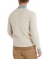 Фото #4 товара Men's Two-Tone Fold Over Turtleneck Sweater