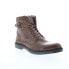 Фото #2 товара Roan by Bed Stu Peterson F805078 Mens Brown Leather Lace Up Casual Dress Boots