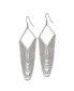 ფოტო #3 პროდუქტის Stainless Steel Polished Multi Chain Dangle Earrings