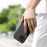 Фото #6 товара Чехол для смартфона Uniq Lino Hue Apple iPhone 12 Pro Max черный/чернильный Антимикробный