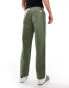 Levi's XX chinos loose straight pleated in mid green