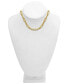 Фото #3 товара And Now This gold Plated Cable Chain Necklace 16" + 2" Extender