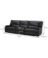 Фото #17 товара Binardo 118" 3 Pc Zero Gravity Leather Sectional with 3 Power Recliners, Created for Macy's