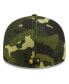 Фото #5 товара Men's Camo Kansas City Royals 2022 Armed Forces Day On-Field Low Profile 59FIFTY Fitted Hat