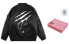 Фото #14 товара Куртка Suamoment Стильная с кровавыми когтями и рисунком Хип-хоп для уличного стиля с молнией, для мужчин и женщин, хлопковая одежда 020D001