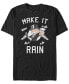 Monopoly Men's Make It Rain Short Sleeve T-Shirt Черный, Small - фото #1