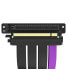 Фото #10 товара Cooler Master MasterAccessory Riser Cable PCIe 4.0 x16 - PCI-E x16 - PCI x16 - Male/Female - Black - Purple - 0.3 m - 144 g - 155 mm
