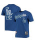 Фото #1 товара Men's Royal Los Angeles Dodgers Taping T-shirt