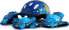 Фото #6 товара SMJ sport Zestaw wrotko-rolki + kask + ochraniacze + plecak (BS901P) niebiesko-białe r. 26-29