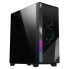 Gigabyte GB-AC500G - Midi Tower - PC - Black - ATX - EATX - micro ATX - Mini-ITX - Glass - Plastic - Steel - Gaming