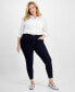 Фото #2 товара Plus Size Skinny-Leg Denim Jeans, Created for Macy's