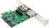 Фото #2 товара Kontroler InLine PCIe 2.0 x1 - 2x SATA III + 2x eSATA (76696B)