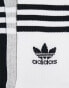 adidas Originals 3 pack mid cut crew socks in white/grey/black