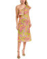 Flora Bea Nyc Adalyn Midi Dress Women's Pink M