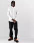 Tommy Jeans slim fit stretch shirt in white