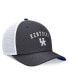 ფოტო #4 პროდუქტის Men's Charcoal Kentucky Wildcats Letter Logo Trucker Adjustable Hat