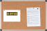 Bi-Office Tablica korkowa MAYA w ramie aluminiowej 60 x 45 cm