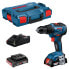 Фото #2 товара Bosch Akku-Bohrschrauber-Set GSR 18V-55, 2x2,0 Ah + Lader + Wera Zyklop Pocket 1