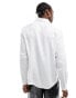 Фото #6 товара ASOS DESIGN relaxed shirt with pintuck and organza collar details in white