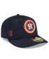 Фото #4 товара Men's Navy Houston Astros 2024 Clubhouse Low Profile 59FIFTY Fitted Hat