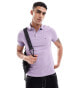 Фото #1 товара Tommy Hilfiger 1985 slim polo shirt in lilac