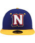 Фото #2 товара Men's Royal/Yellow Northwest Arkansas Naturals Authentic Collection 59FIFTY Fitted Hat