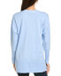 Фото #2 товара Forte Cashmere Crossover Easy V-Neck Cashmere-Blend Sweater Women's