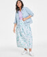 Women's Cotton Smocked Maxi Skirt, Created for Macy's