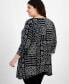 Фото #2 товара Plus Size Patchwork Paradise Swing Tunic, Created for Macy's