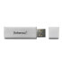 Intenso Alu Line - 8 GB - USB Type-A - 2.0 - 28 MB/s - Cap - Silver