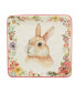 Фото #2 товара Easter Garden 6" Assorted Square Canape Plates, Set of 4