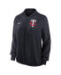 Women's Minnesota Twins Navy Authentic Collection Team Raglan Performance Full-Zip Jacket