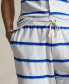 Men's Striped Athletic Shorts