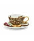 Фото #4 товара Creatures of Curiosity Set of 4 Teacups and Saucers