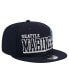 Фото #4 товара Men's Navy Seattle Mariners Game Day Bold 9FIFTY Snapback Hat